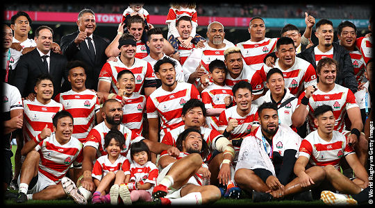 Japan v South Africa Brave Blossoms QF4 RWC2019